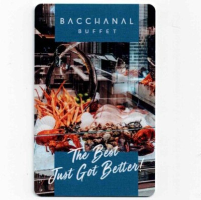 CAESARS PALACE Las Vegas Room KEY - Bacchanal Buffet - Casino Hotel - The Best