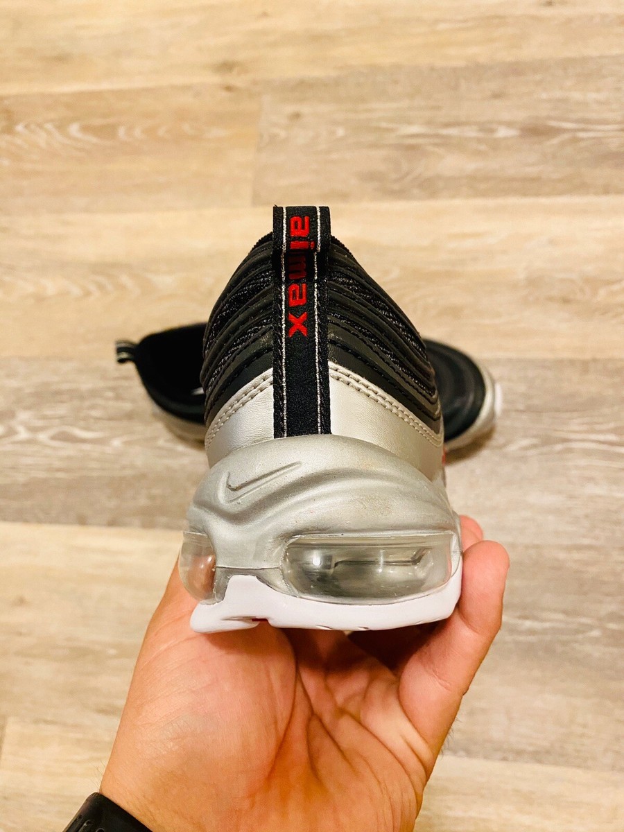 Nike Air Max 97 QS Black Metallic Bullet Red White AT5458-001