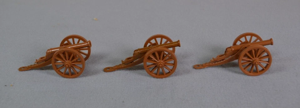 Cañones de la Guerra Civil Marx 54 mm bronceados Foto 3 de 4