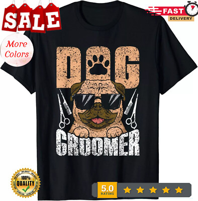2025/Dog Groomer Grooming Cute Dogs Gift Unisex T-Shirt
