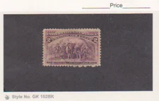 Scott # 231 Margins Star in Double Circle SON Fancy Cancel 2 Ct Columbian 1893