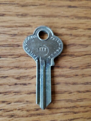 Key Blank Taylor 177 -Chesler-Eagle-Allied-AKA- ilco 1778-Cole CS1-Curtis K702