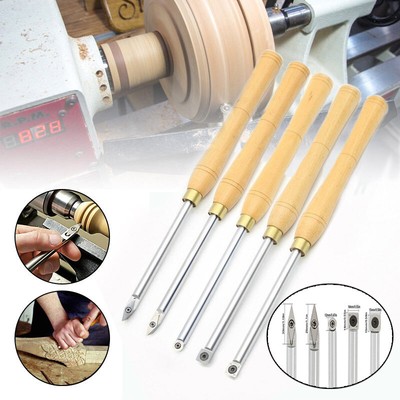 Wood Turning Tools Carbide Tip Hand-held Woodworking Lathe 