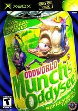 Oddworld: Munch's Oddysee Microsoft Xbox, 2001  Without Manual 