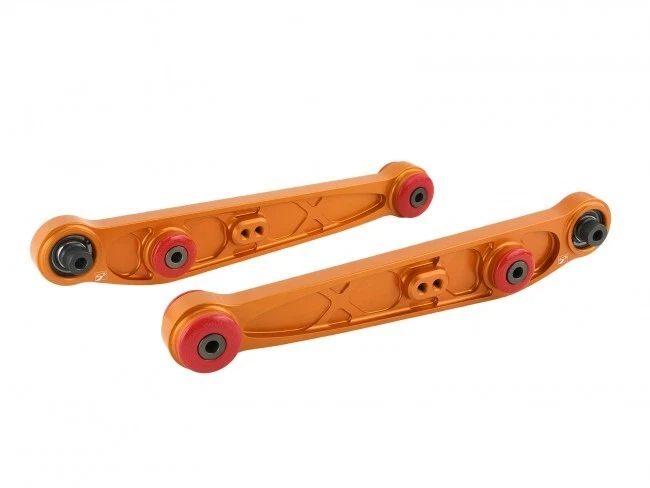 Conjunto de braços de controle inferiores traseiros Skunk 2 Alpha dourado para Honda CRX Civic Del Sol novo - Imagem 2 de 4