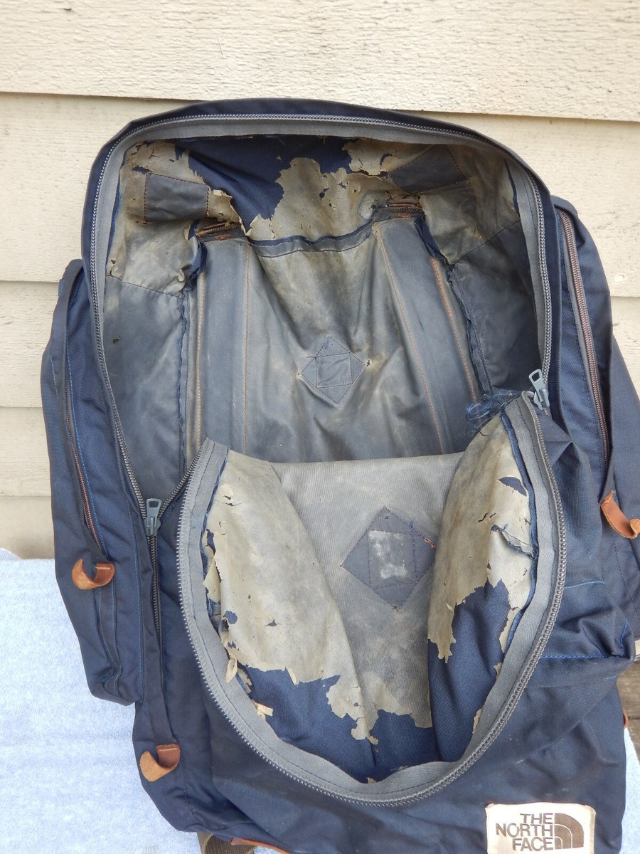 North Face Vintage Brown Label Internal Frame Backpack Rare Rock