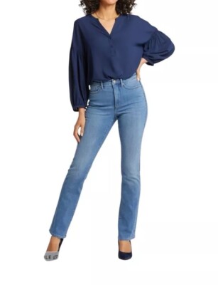 NYDJ Billie Mini Bootcut Jeans In Petite Sure Stretch Denim High