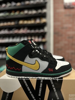 Size 11 - Nike SB Dunk High Pro Premium Mcrad 554673-001 Authentic