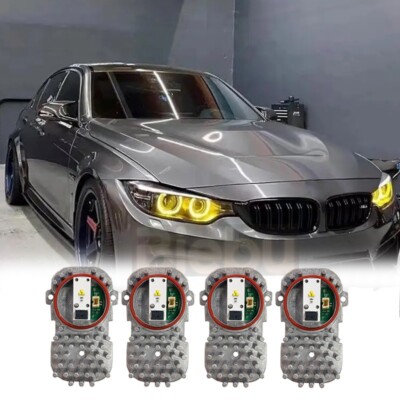 Bi Xenon Light yellow Angel Eyes DRL module 7263051 For BMW F80 M3 F32 F33 M4