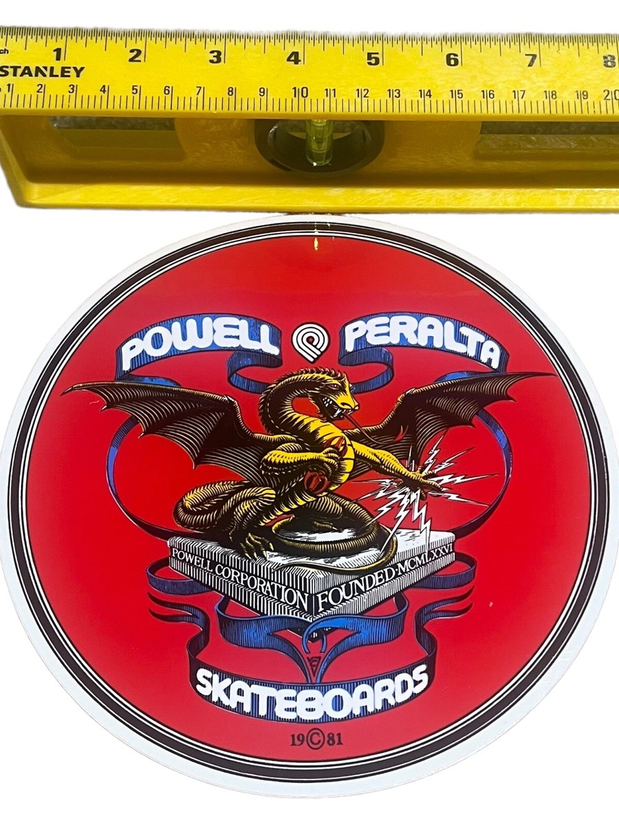 VTG 1981 Powell Peralta Skateboard Sticker -Powell Corporation