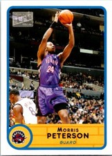 2003-04 Bazooka Mini Basketball Card #6 Morris Peterson Raptors 