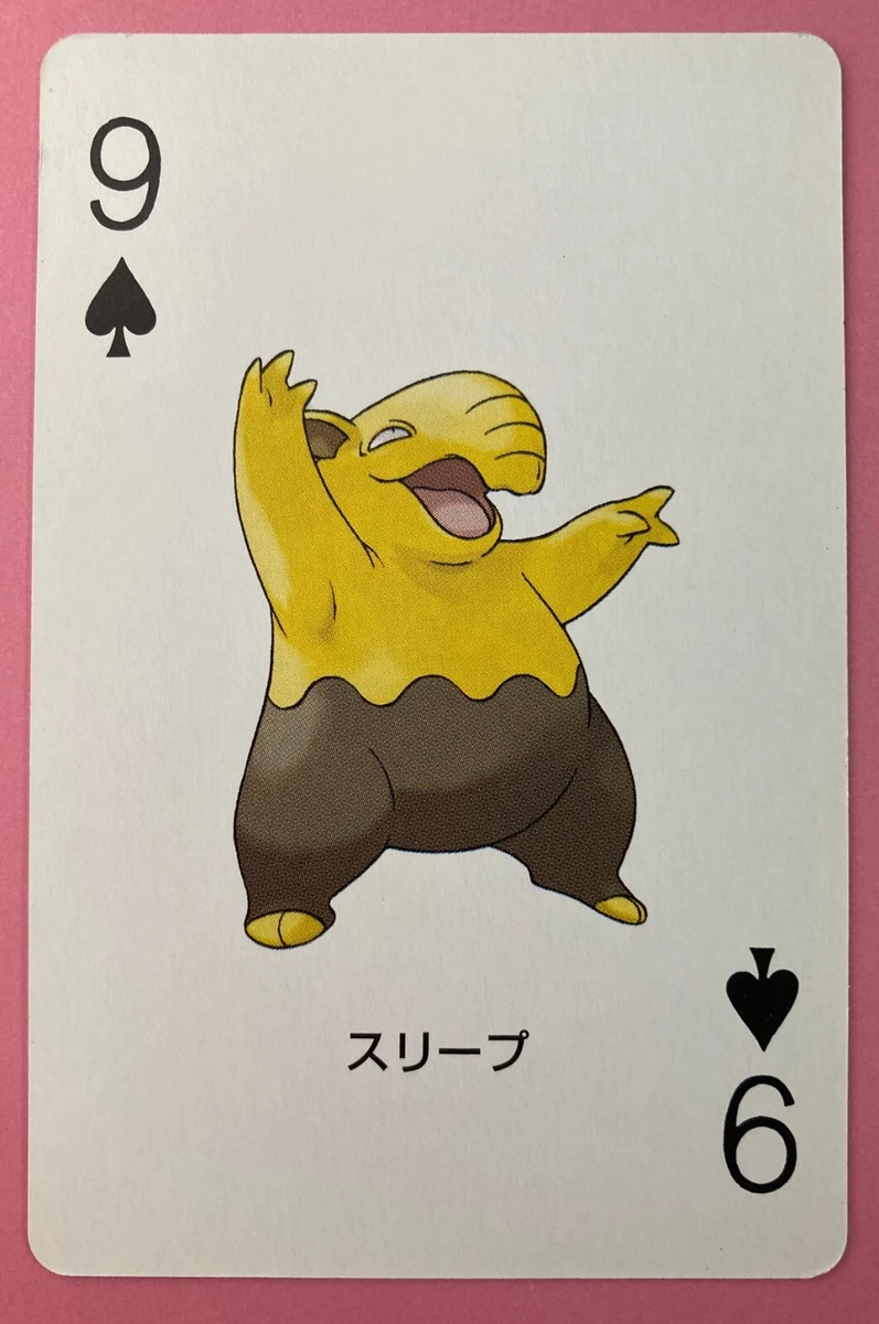 945 omhyggeligt kranium Drowzee pokemon Playing Poker Card Fire Red Charizard Nintendo Japanese |  eBay