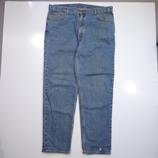 Vintage Levis 540 Jeans Men  s 40 x 32 Denim Medium Wash Brown Tab RETRO