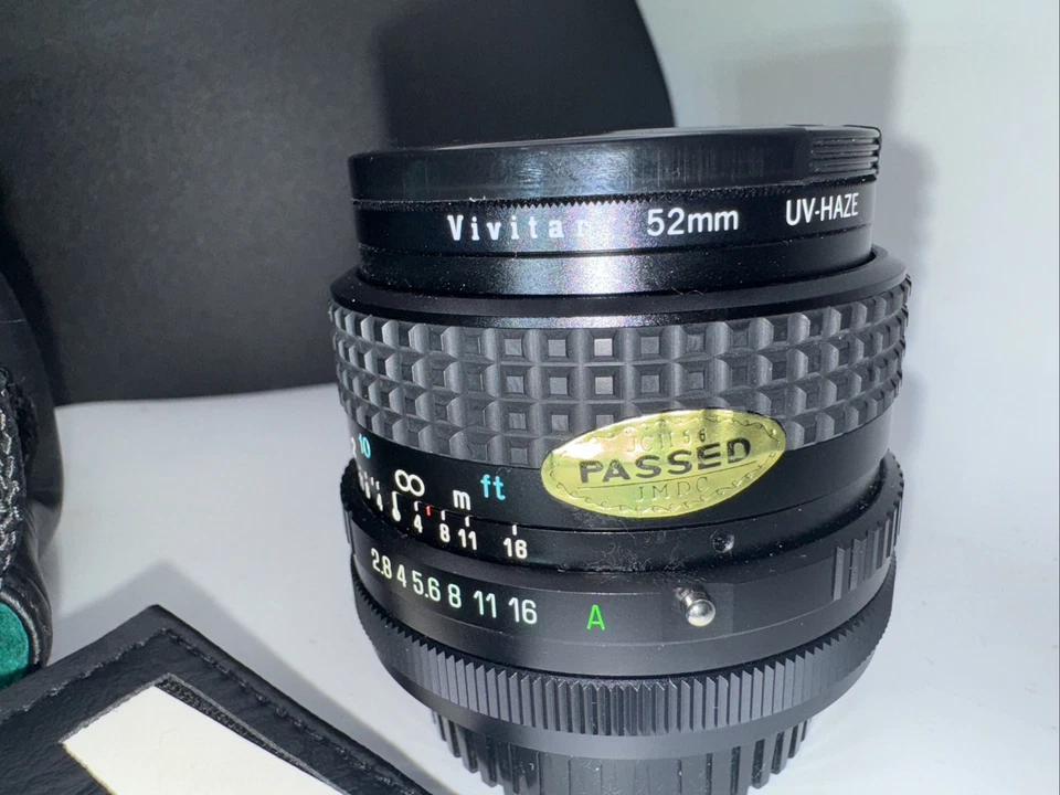 Tokina 52mm UV-Haze filter Mint Condition Leather Case - Image 2 of 4