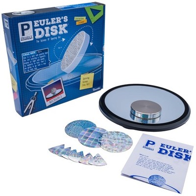 Euler's Disk Science Toy - Hypnotic Light & Sound Display
