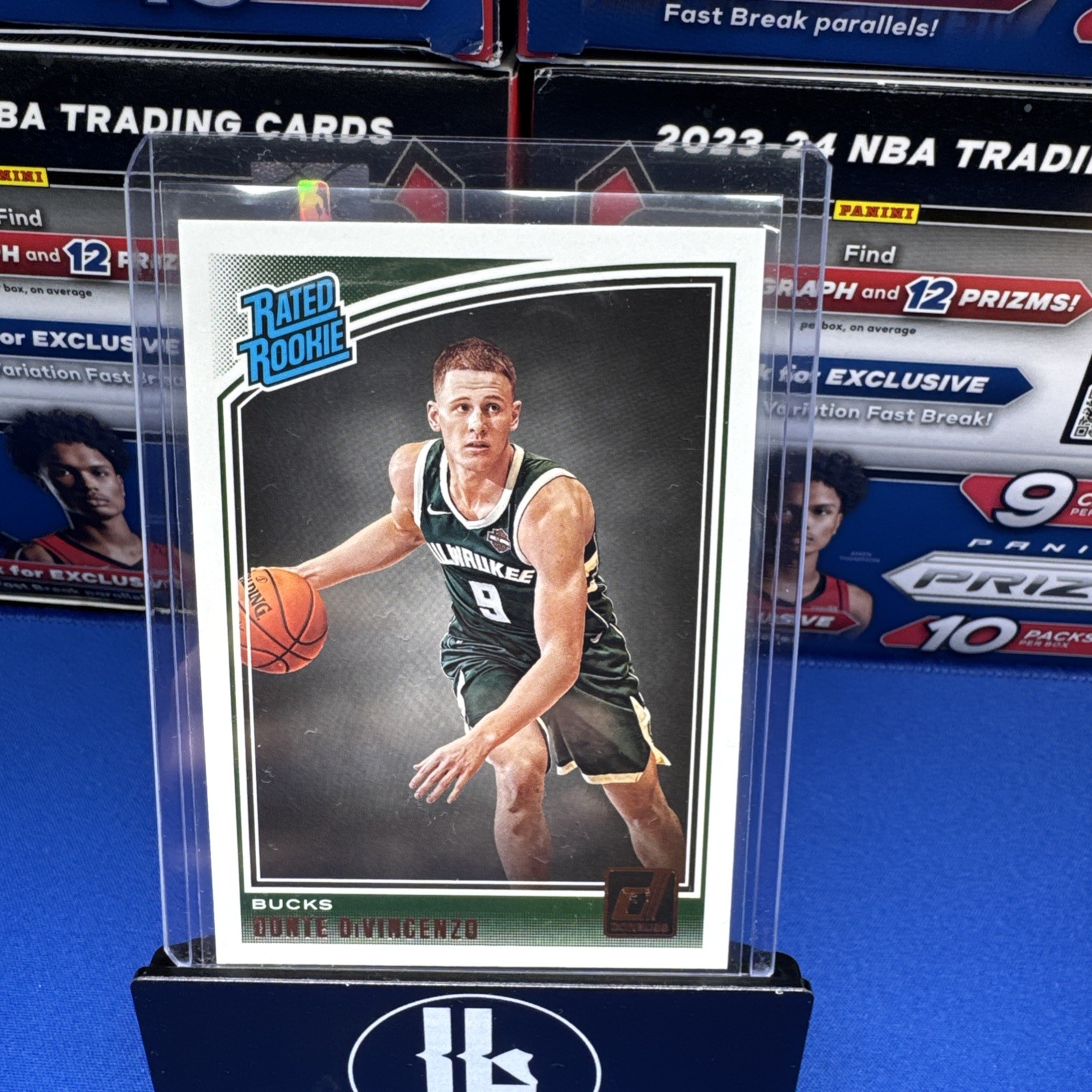 2018-19 Panini Donruss - Rated Rookies Donte DiVincenzo #164 (RC)