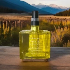 2 PCs~AROMA ARIA MEYER LEMON 🍋BLENDED W/PURE ESSENTIAL OIL LUX HAND SOAP GLASS