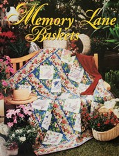 "Memory Lane Baskets" Quilt Pattern 2002 Magazine Intermediate