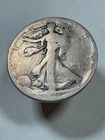 1921-S Walking Liberty Half Dollar Silver 50C Key Date Subtle Toning.