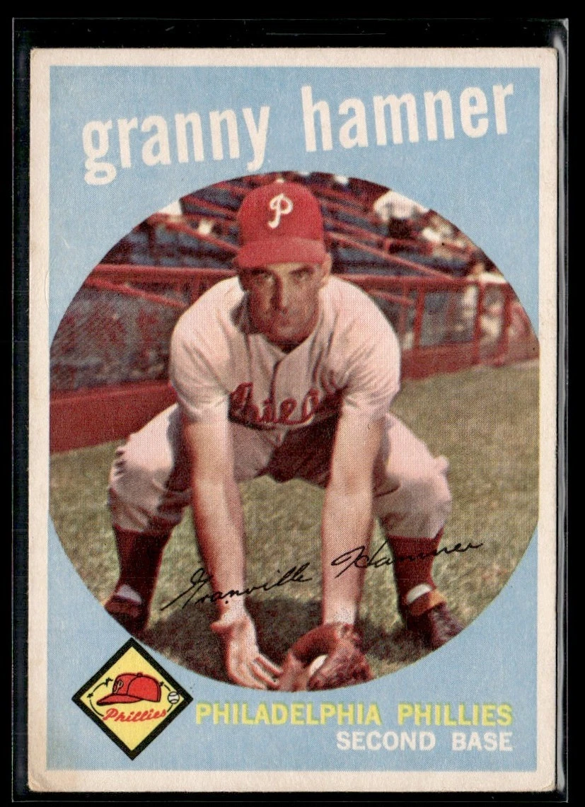 1959 Topps Granny Hamner Philadelphia Phillies #436