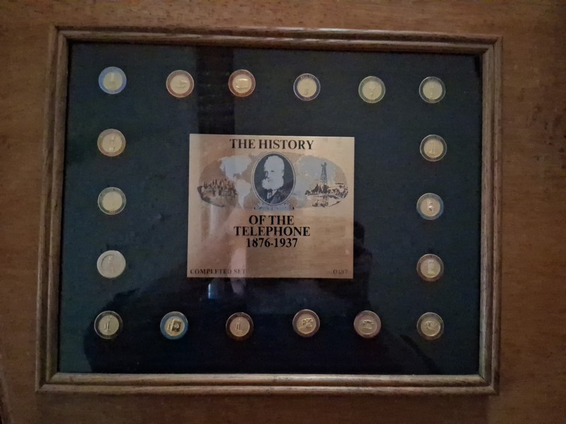 Bell Telephone Full Pin Set The History Of The Telephone 1876-1937 Fram