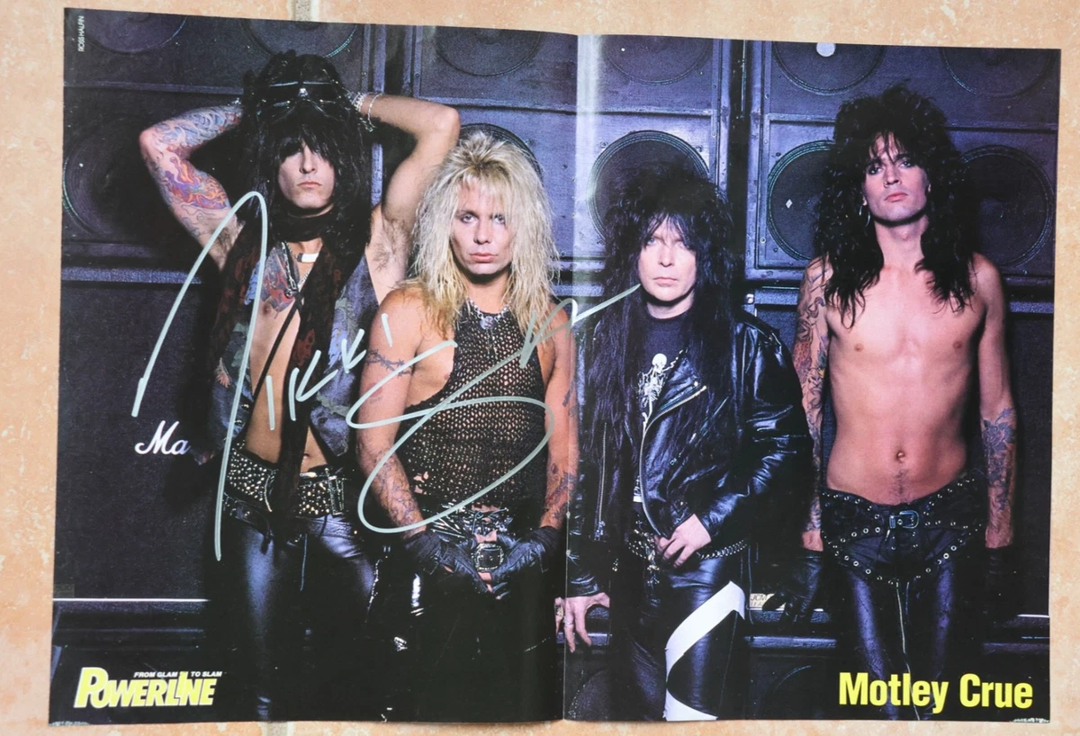 Mötley Crüe Memorabilia for sale | eBay