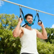 Hanging Neck Stretcher Cervical Traction Device Head Brace Support Pain Relief