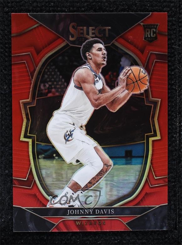 2022-23 Panini Select Concourse Red Prizm 148/199 Johnny Davis #100 12xy