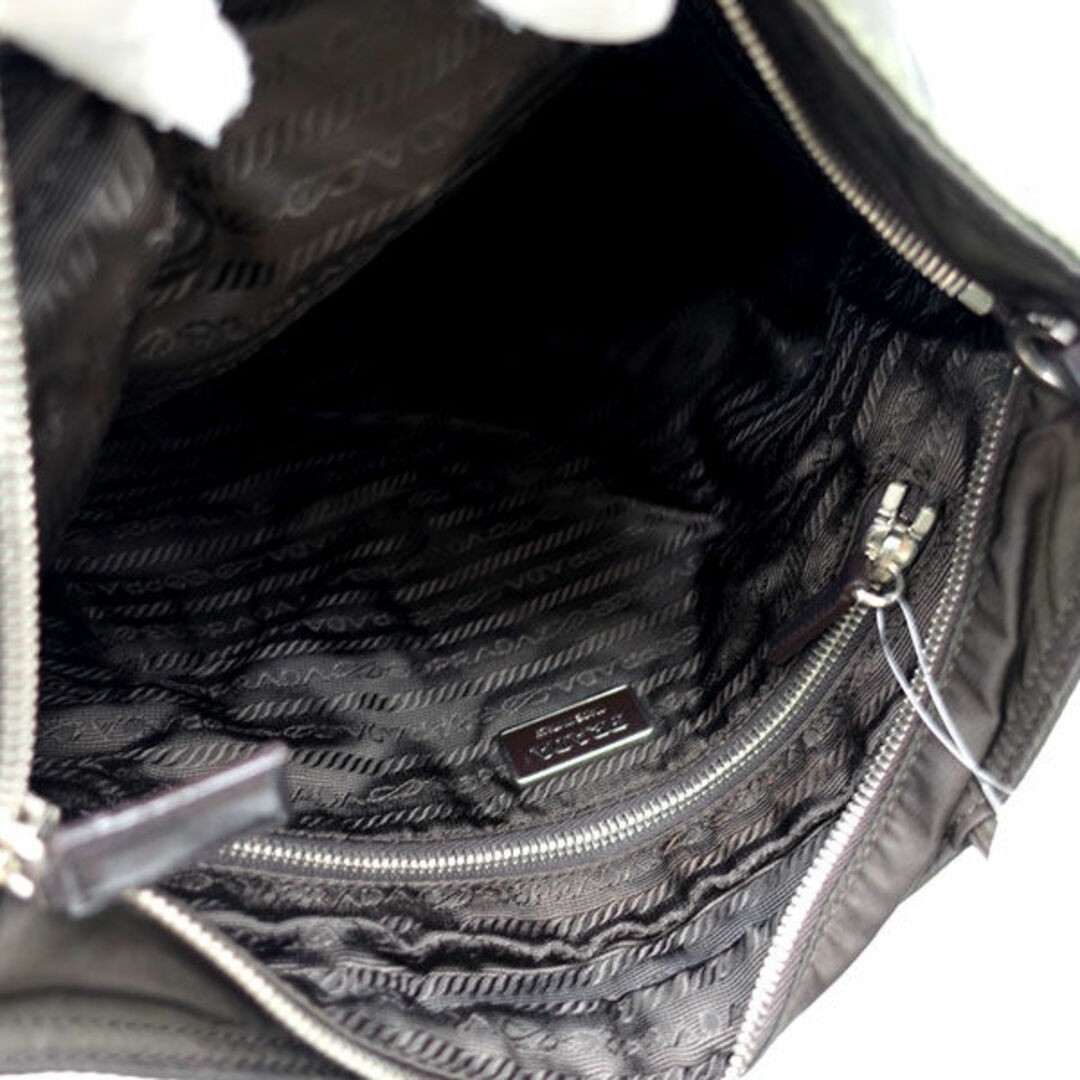 PRADA 2WAY bag hand shoulder tessuto green BT0413 brand used 0990014934 thumbnail 4