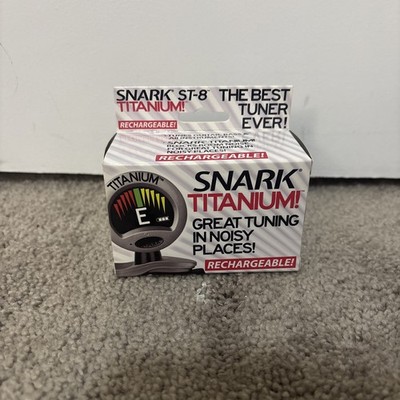 Snark ST-8 Titanium  - Sound Shield Blocks Room Noise - Rechargable