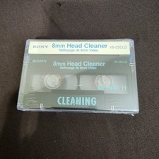 SONY 8MM VIDEO8 HI8 D8 DIGITAL8 DATA8 HEAD CLEANING CLEANER CLEAN TAPE BRAND NEW