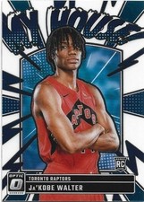 2024-25 DONRUSS OPTIC JAKOBE WALTER MY HOUSE ROOKIE CARD