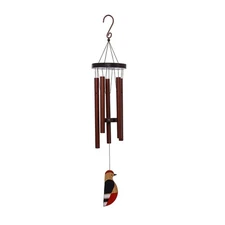 Wind Chimes Soothing Melodic Tone Aluminum Tube Bird Wind Bell Garden Decor