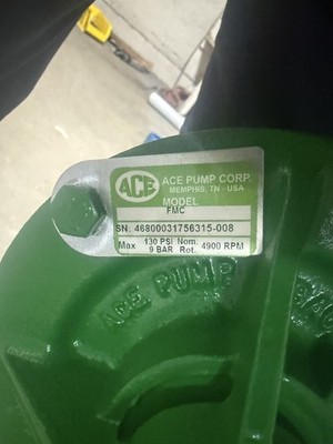 ace pump fmc-hyd-204