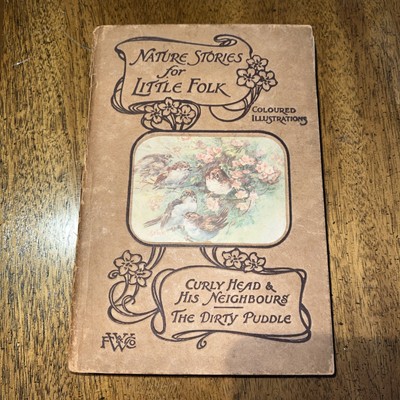 VERY RARE VTG NATURE STORIES FOR LITTLE FOLK SHORT STORIES E.CARTER / E. FIELD