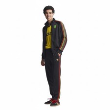 Adidas Originals Black Jamaica X Bob Marley Rasta Jacket & Pants Track Suit New