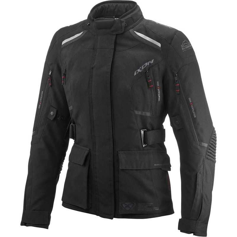 IXON VESTE MIDGARD LADY blouson touring toutes saisons idéal pour voyage et route