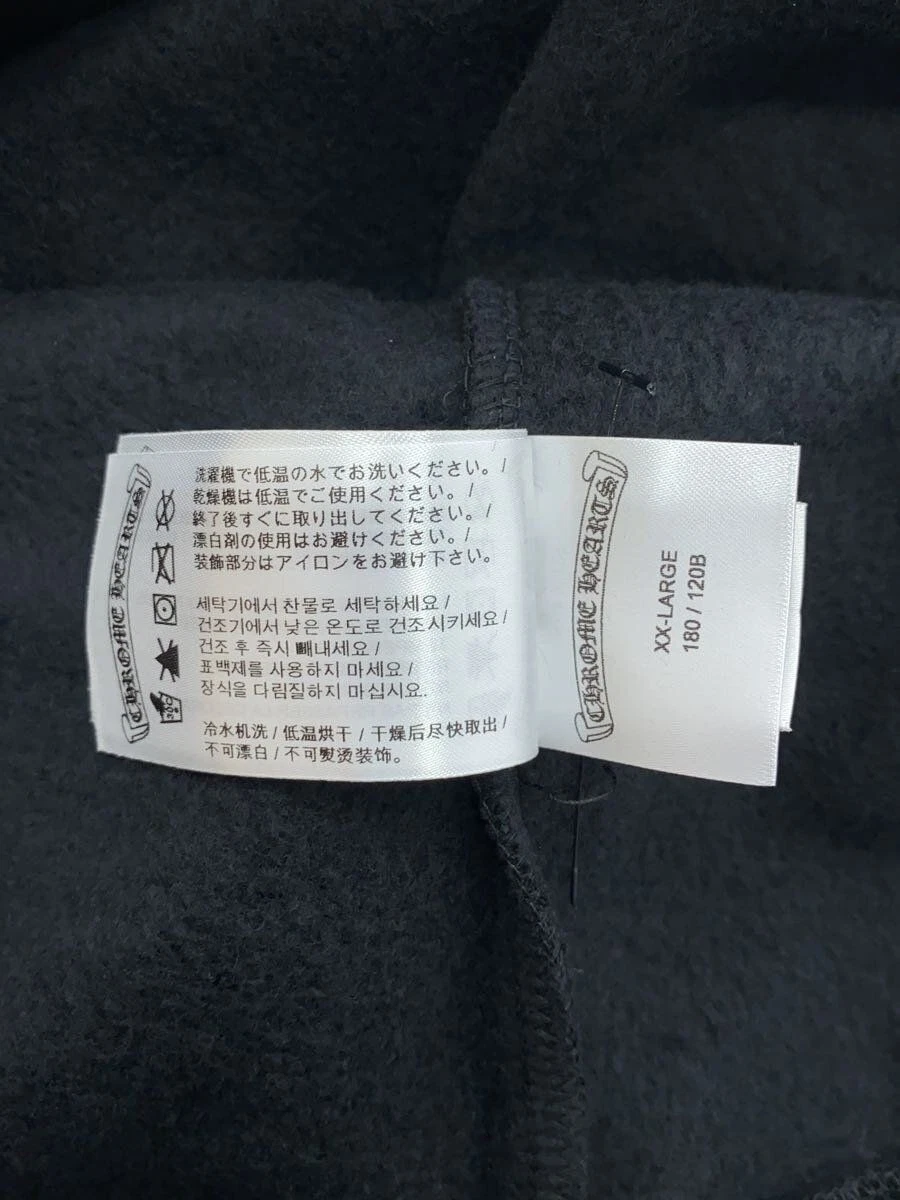 Felpa con cappuccio zip ferro di cavallo CHROME HEARTS Maiami esclusiva Miami XXL cotone usata