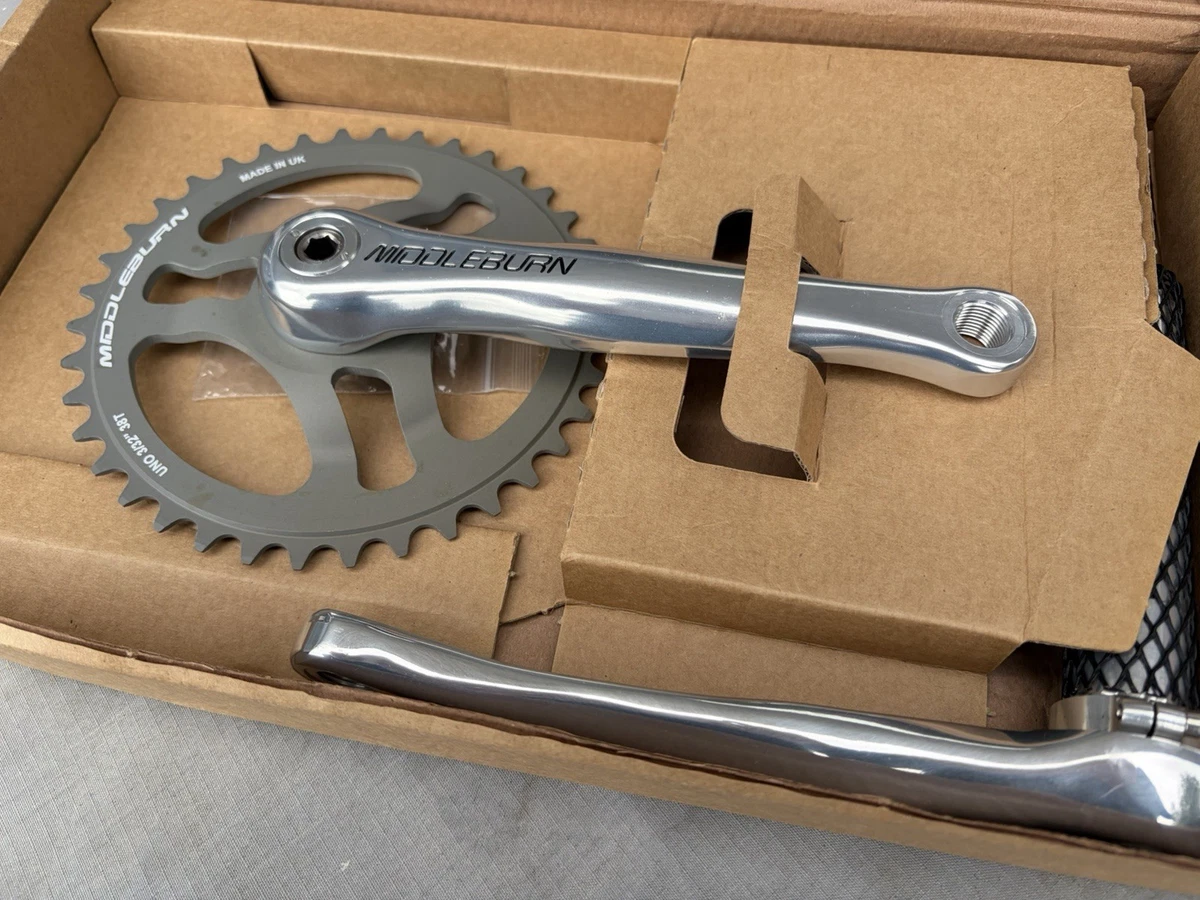 Plateau Middleburn 36 Dents 104bcd – Noir, Alu – VTT DH, Dirt, Retro