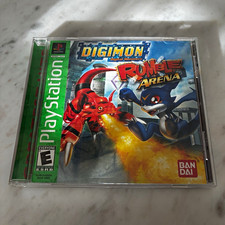 Bandai Digimon Rumble Arena PS1 2002 Fighting Multiplayer NTSC-U/C E