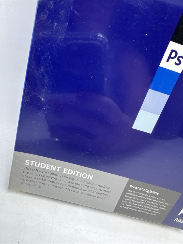 Adobe Photoshop CS4 Extended Student Edition New Sealed 2008 - Image 3 of 4
