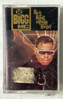 2-Bigg MC He s King Of The Hype New Sealed Cassette Tape 1990 Dominion