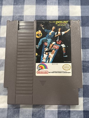 Bill & Teds Excellent Adventure NES Nintendo Cartridge Only Tested