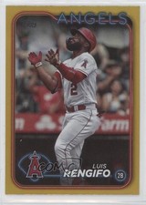 2024 Topps Series 1 Gold Foil Luis Rengifo #159 00t5