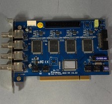 GeoVision GV-800-4A PCI CCTV Card 4 BNC Tested Surveillance