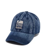 Genuine Kodak Vintage Blue Washed Ball Cap DENIM