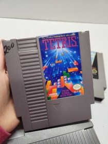 Nintendo NES Game Lot: Super Mario Bros. 3 Tetris & Karate Kid