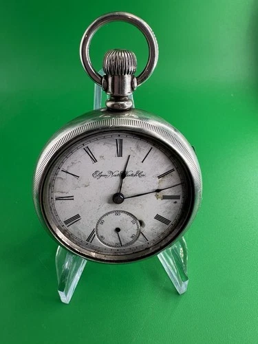 Elgin Grade 73 Model 5 1897 7J 18S Vintage Pocket Watch No Crystal