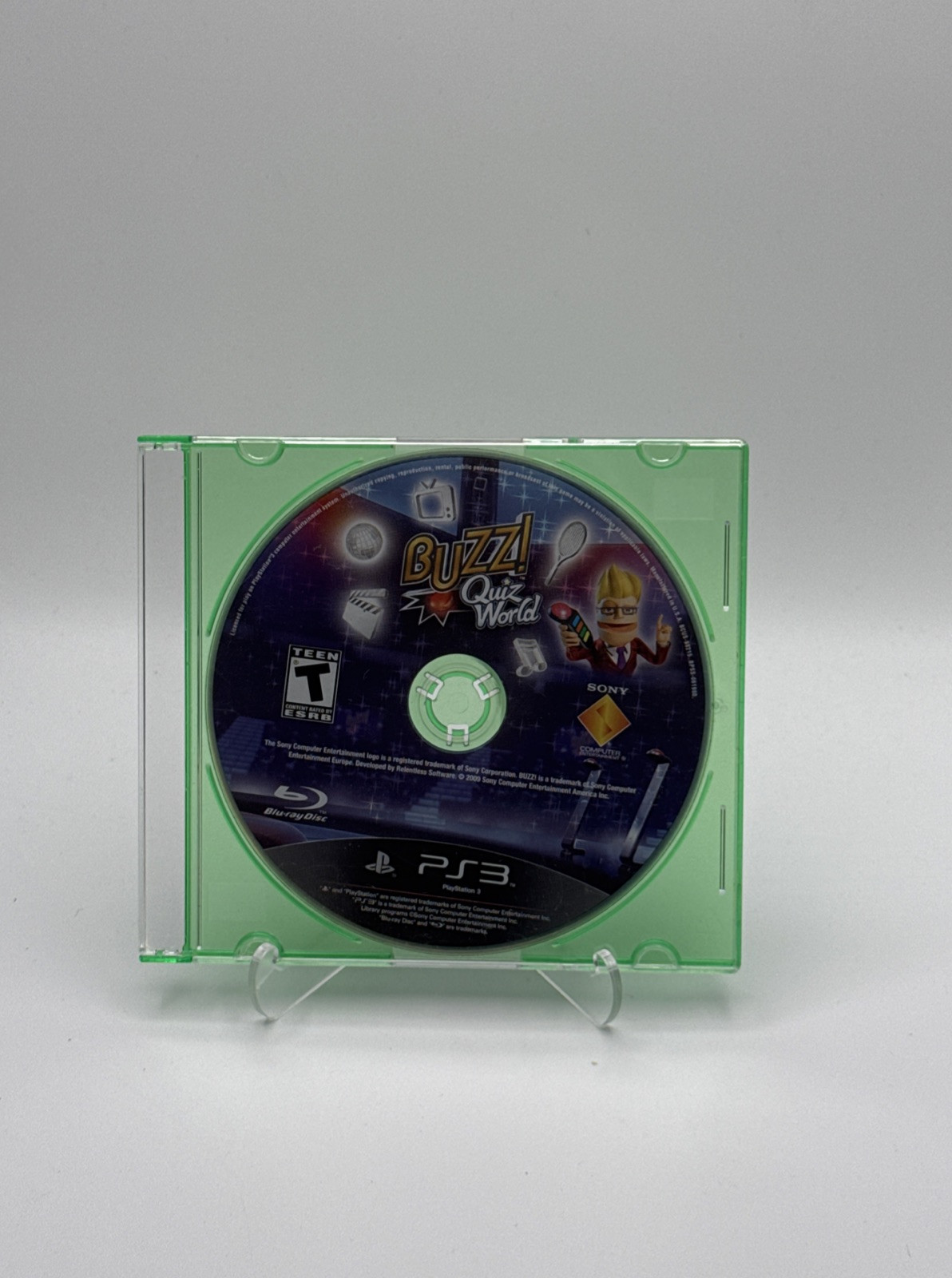 Buzz Quiz World (Sony PlayStation 3, 2009) Disc Only