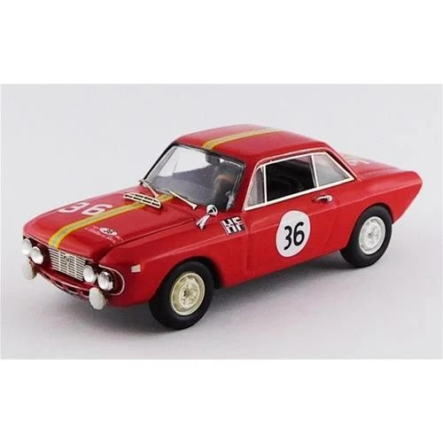 1:43 Best Lancia Fulvia Hf 1.3 Coupe #36 Winner Rally Sanremo 1966 Cella BE9650 - Immagine 2 di 2